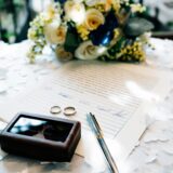 FAQs About the PREPARE-ENRICH Program: Updated - Exceptional Relationship Counseling for Virginia Couples a marriage license with rings on top of it