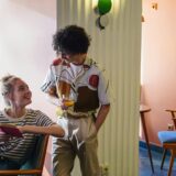 Post-Session Rituals for Couples Therapy - Exceptional Relationship Counseling for Virginia Couples a woman showing a man her phone