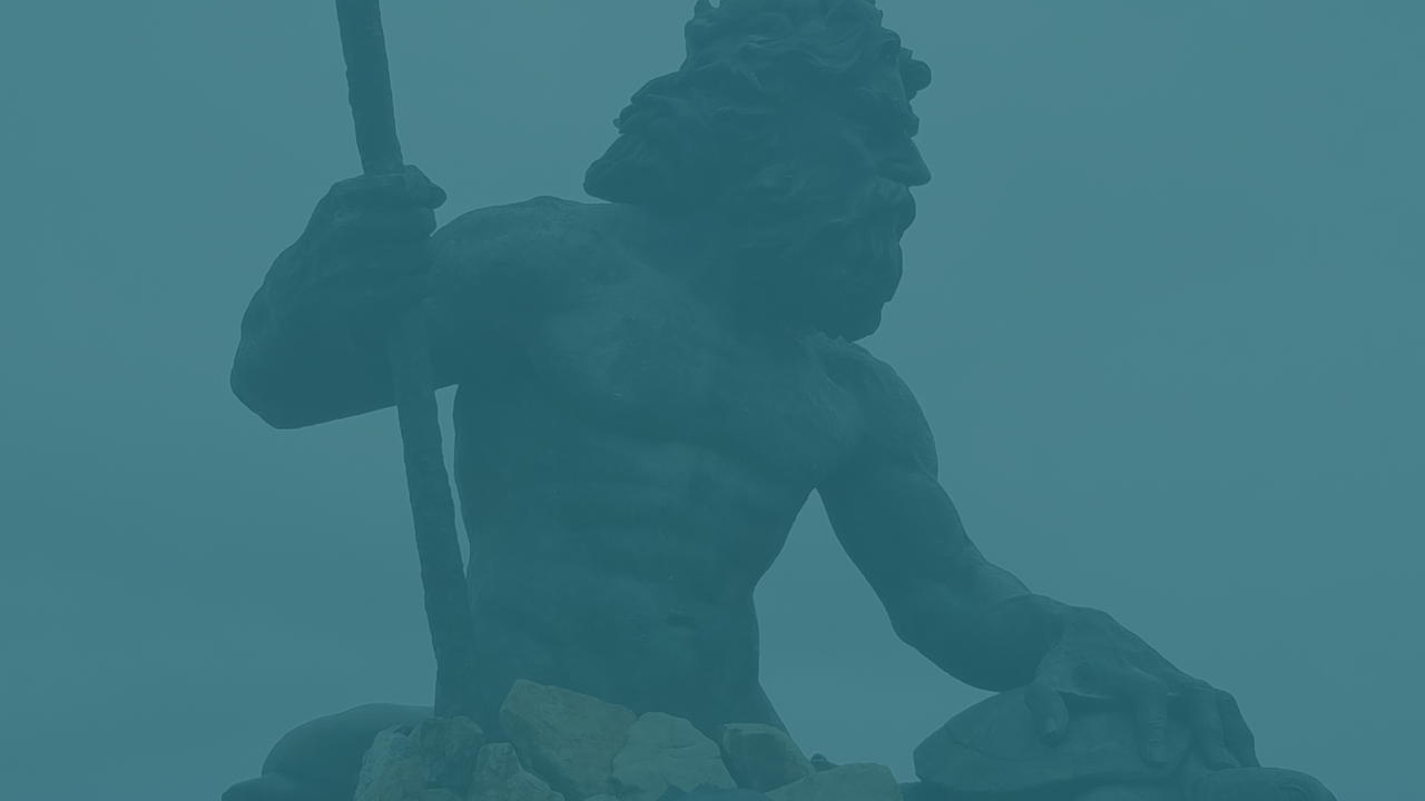 The King Neptune statue in VA Beach