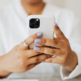 woman on phone