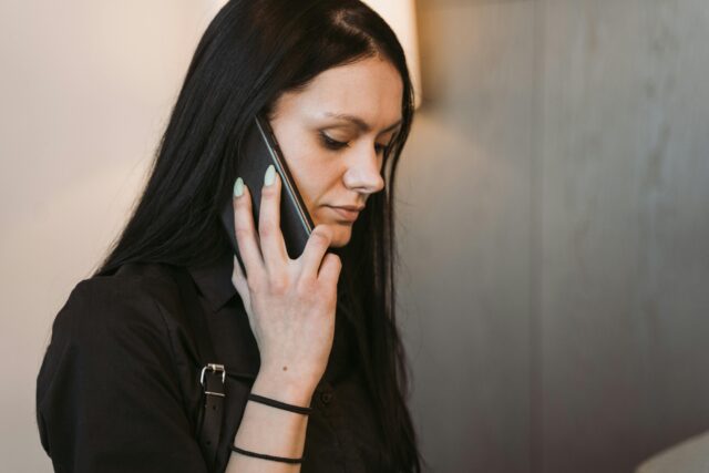 a-woman-talking-on-mobile-phone